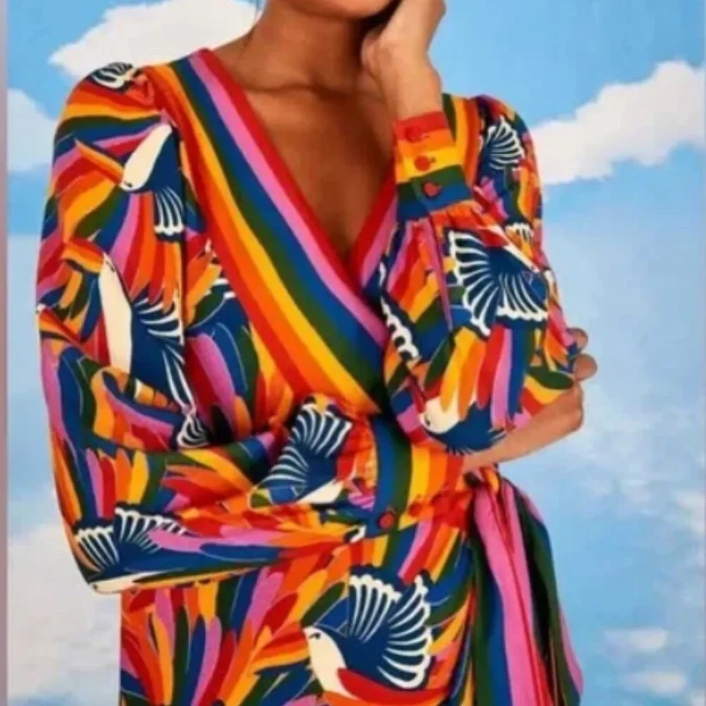 Farm Rio Toucan Dress - Picture 3 of 4